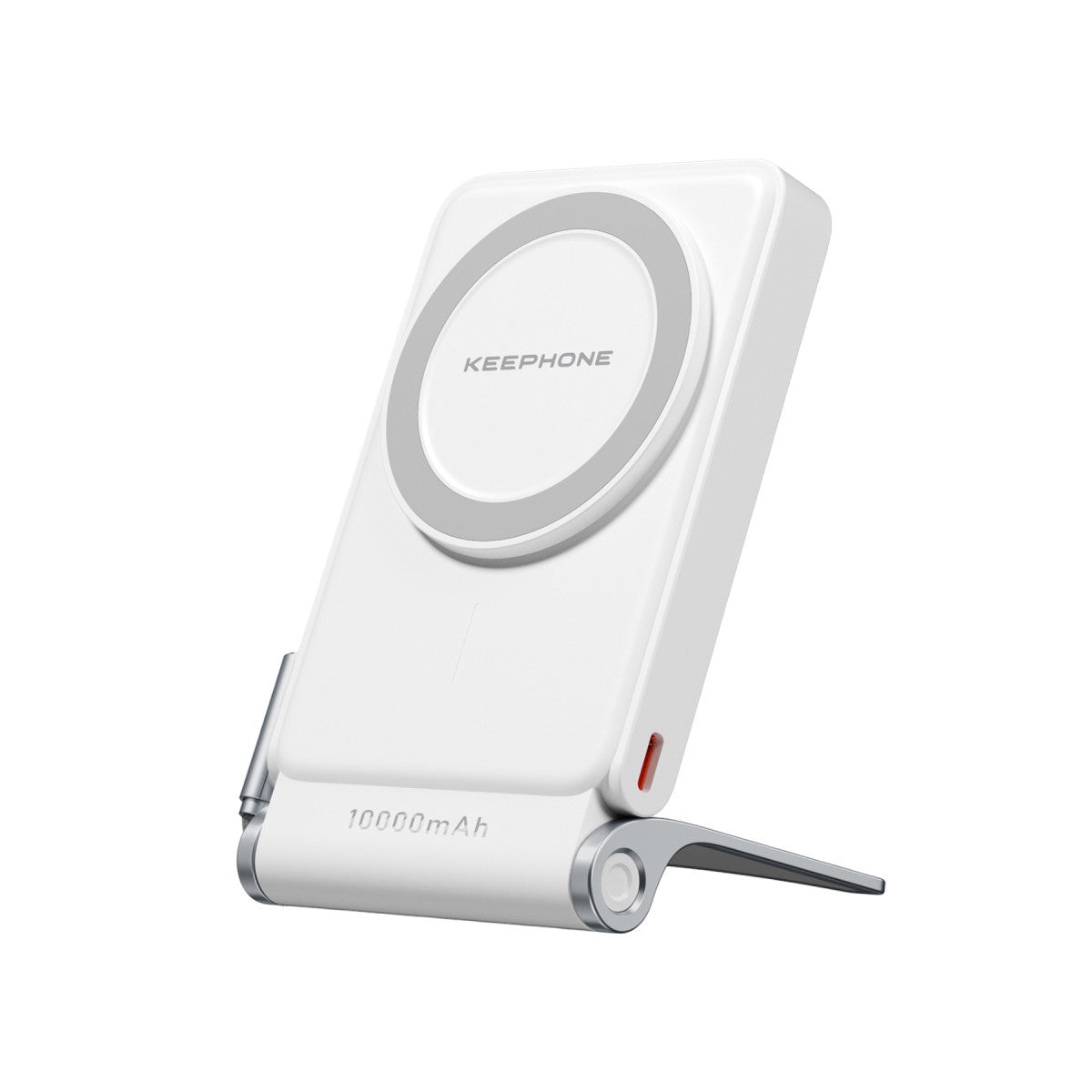 Keephone PB45 Hotta 10.000 mAh 22.5W Dahili Type-C Kablolu 15W Kablosuz Şarj Destekli Standlı PD Magsafe Powerbank